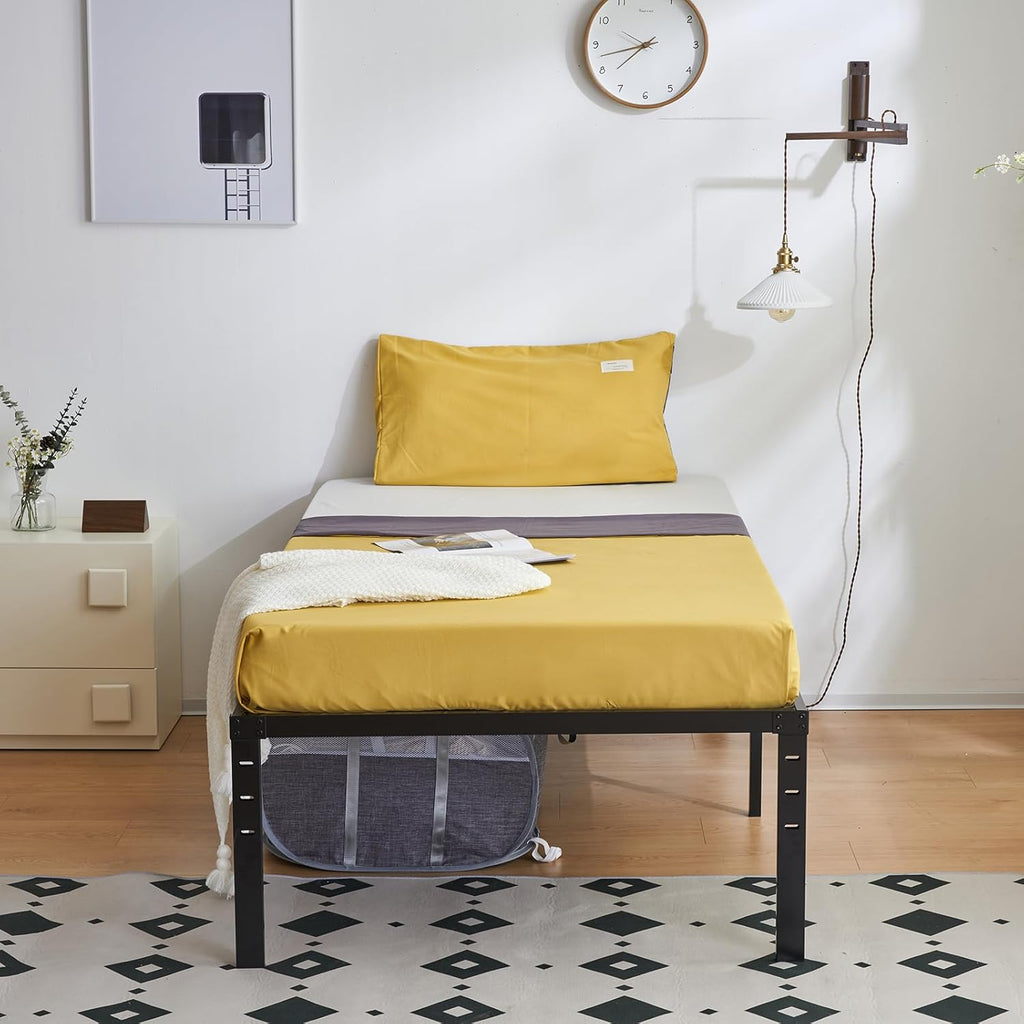 con 4 cajones de almacenamiento y cabecero, botón cosido cuadrado con mechones, base de colchón con soporte de listones de madera, no se necesita somier, gris claro